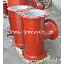 Ductile Iron Pipe All Flanged Tee